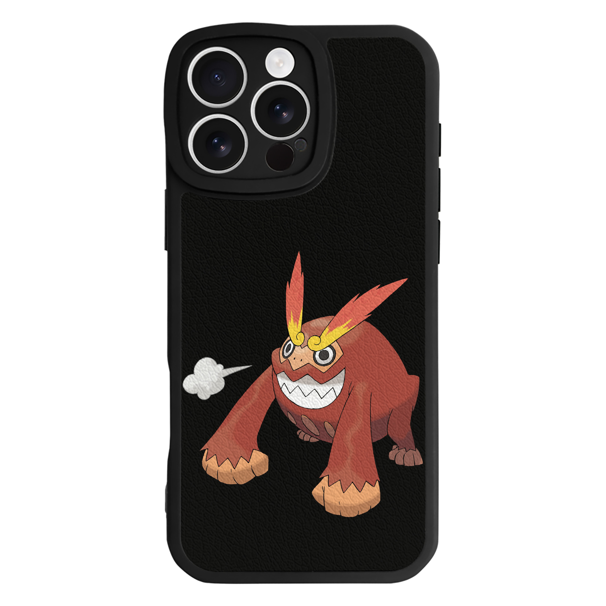 （画像用） ポケットモンスター Pokémon 【iPhone 16シリーズ対応】シリコンスマホケース（レザー調） 材質：シリコン